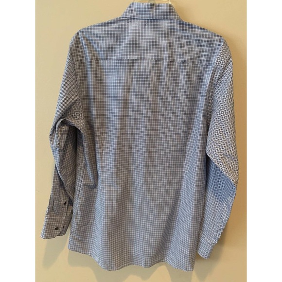 ETON SLIM Checked Dress Shirt Size 41 -16" Large - Picture 6 of 7